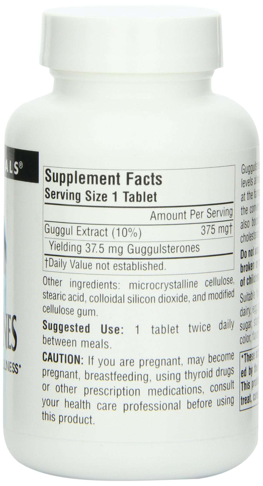 Source Naturals Guggulsterones, Supports the Heart and Arteries* 37.5 mg - 120 Tablets