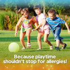 Xyzal Children's 24 Hour Allergy Relief Medicine for Kids, Levocetirizine Dihydrochloride Liquid Antihistamine, Grape, 10 Fl. oz.