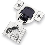 Decobasics 30 Pack Soft Close Cabinet Hinges – 1/2" Overlay for Kitchen Cabinet Doors, Slow Self-Closing Concealed Hidden Hinges for Face Frame –Stainless Steel, 3-Way Adjustable & Quiet Close Damper