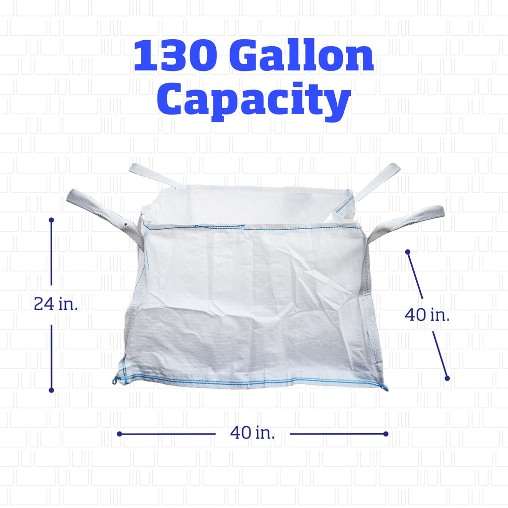 DURASACK Concrete Washout White Bag 130-Gallon