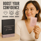 52 Badass Affirmation Cards for Women - Inspirational Gift for Her, Birthday Gifts for Women, Best Friend, Bestie, Self Care - Positive Presents for Confidence, Motivation & Daily Encouragement