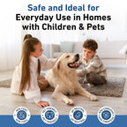 Creative Scents Multipurpose Enzyme Cleaner & Odor Remover | Super Concentrated for Floor, Carpet, Drain | Pet Urine Odor Eliminator | Enzyme Cleaner for Cat Urine & Dog Poop | 1 Gallon - Ocean Breeze
