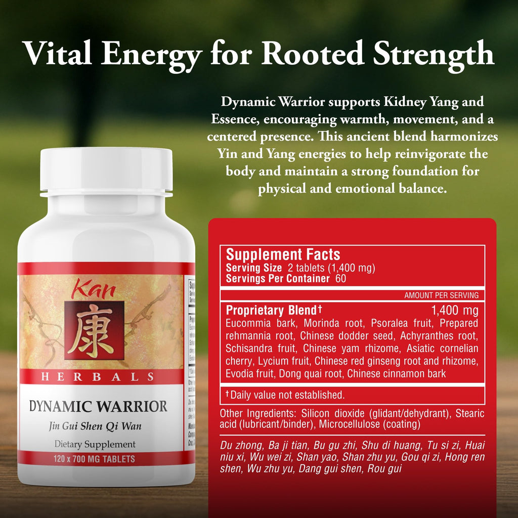 Kan Herbs - Dynamic Warrior 120 tabs [Health and Beauty]