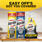 Easy-Off Heavy Duty Oven Cleaner, Regular Scent 87 oz (6 Cans x 14.5 oz)