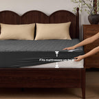BEDLORE Waterproof Mattress Protector, Queen Size Mattress Pad Noiseless
