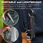 Caressolove Automatic Scalpel Pocket Knife For Daily Tasks, Small Auto Retractable Knife Push Button, 5PCS #60 Mini Razor Blades Utility Knife, EDC Replaceable Blade Box Cutter with Clip