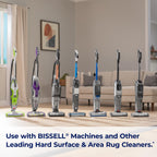 Bissell CrossWave PET PRO OXY Multi-Surface Formula, 40191, 64 oz, Removes Stuck-On Stains like Dirt, Grease, and Grime from Sealed Hard Floors and Grout, Patented Odor Elimation Technology