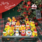 SQZUWIT 2026 Christmas Advent Calendar Rubber Ducks 24 Days Kids Gift