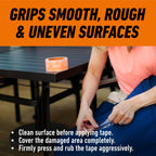 Gorilla Crystal Clear Tape, 1.88" x 18 yd, 1-Pack, Weather Resistant