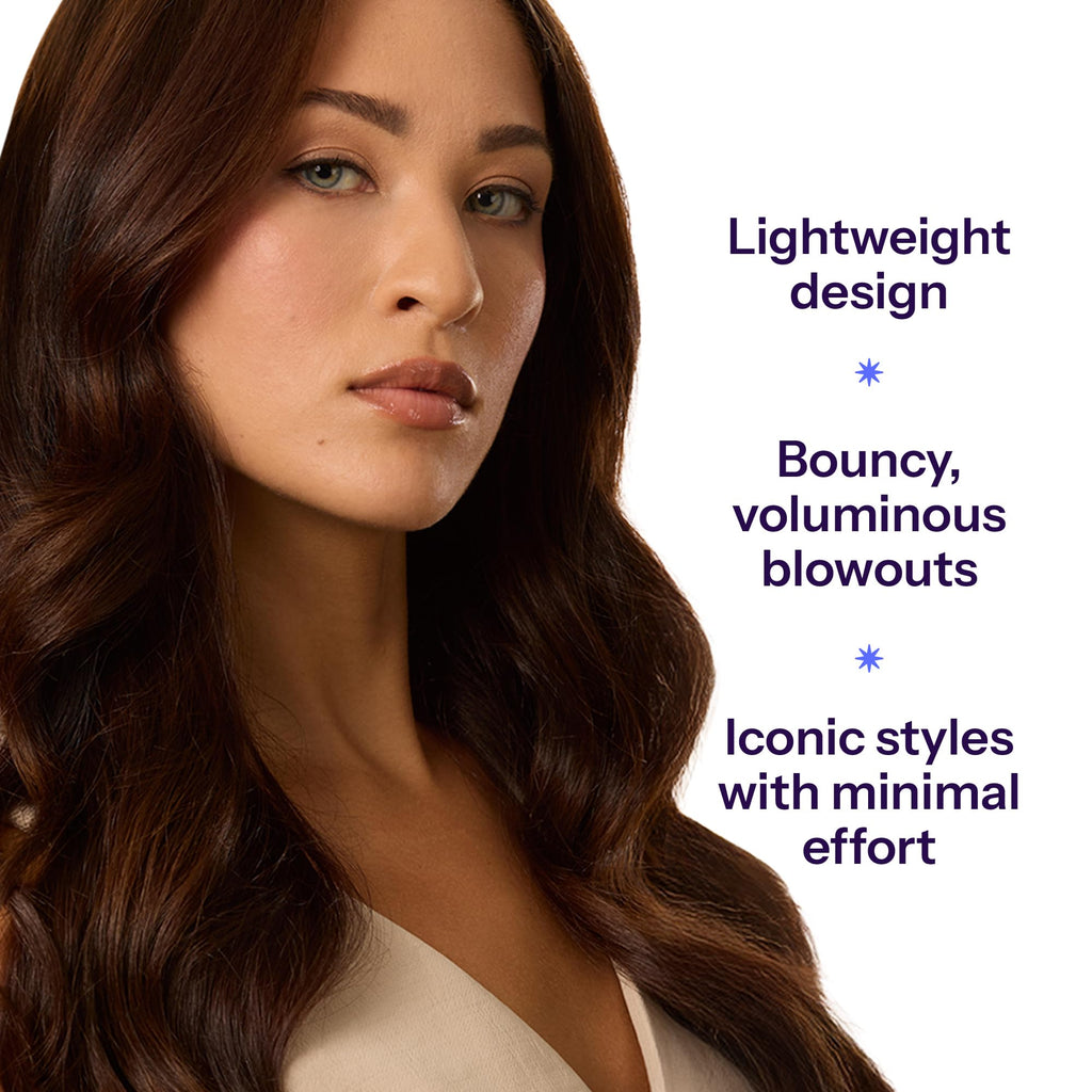 Hot Tools Pro Artist Hot Air Styling Brush | Style, Curl and Touch Ups (1”) Black