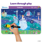 Skillmatics Search and Find Disney Princess Educational Game - Reusable Preschool Learning Activities, Perfect for Toddlers & Kids Who Love Toys, Art & Crafts, Gifts for Boys & Girls Ages 3, 4, 5, 6