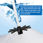 SX220DA Lateral Assembly with Center Pipe Compatible with Hayward Pro Sand Filter Series S220T