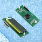 QIQIBABA 013640F LCD Display Screen Replacement for Raypak Heater | Control Panel & Pool Stat Kit | Compatible with Models 185B, 265B, 335B, 405B, 206A, 266A, 336A, 406A, 207A, 267A, 337A, 407A