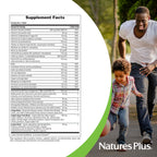 NaturesPlus His Journey - 30 Tablets - Men’s Multivitamin - 100% DV of All Vitamins - Supports Overall Wellness, Energy, Immunity & Brain Health - 30 Servings
