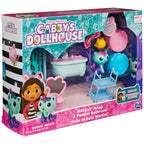Gabby's Dollhouse, Primp and Pamper Bathroom with Mercat Figure, 3 Accessories, 3 Furniture and 2 Deliveries, Kids Toys for Ages 3 and up