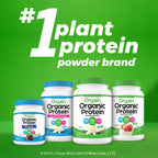 Orgain Organic Vegan Protein + 50 Superfoods Powder, Creamy Chocolate Fudge - 21g Plant Based Protein, 9g Prebiotic Fiber, No Lactose, Gluten Free, No Added Sugar, 2.02 lb (Packaging May Vary)