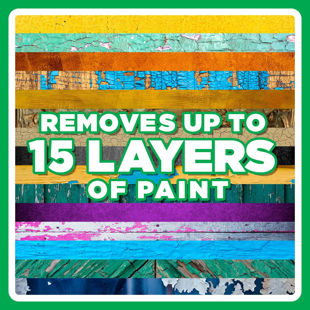 Smart Strip Advanced Paint Remover, For Removal of Acrylic, Latex, Oil & Water-Based Coatings, Non-Caustic Formula, Indoor/Outdoor, Contractor & DIY Friendly, 1 Quart