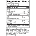 OLLY Goodbye Stress Gummy, GABA, L-Theanine, Lemon Balm, Stress Relief Supplement, Berry - 60 Count