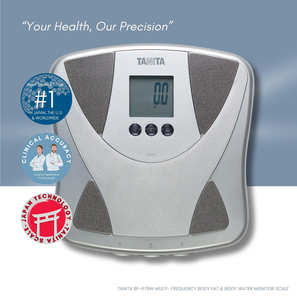 Tanita BF679W Duo Scale Plus Body Fat Monitor with Body Water