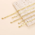 DEARMAY 14K Gold Plated Anklets Waterproof