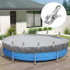 30 PCS Pool Cover Clips Stainless Steel Wind Guard Clamps 5.1 Inch Large Pool Covers Clamps Heavy Duty Swimming Pools Windproof Clips for Above Ground Pools Cover
