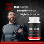 Ereforce - Ereforce Capsules Advanced Daily Formula Premium All Natural Ingredients- Maximum Strength, EreforcePills Support Reviews for Overall Health and Wellness, 60 Capsules for 1 Month