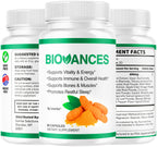 Biovances Capsules, Official Bio Vances Pills Advanced Supplement Premium Formula - Maximum Strength, Natural Biovance Support for Overall Health & Wellness Reviews, 60 Capsules for 1 Month