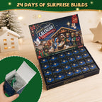 Nativity Advent Calendar 2026 for Kids, 24-Day Christmas Building Block Set