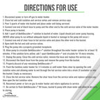 QwikProducts QwikDescaler + Concentrated Descaler Solution, Tankless Water Heater Descaling Solvent for Heat Exchanger, Quickly Dissolves Scale, Lime, Tarnish and Deposits, 1 Gallon