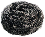 New Star Foodservice 54460 Extra Large (50 Grams) Stainless Steel Sponges Scrubbers, Set of 12