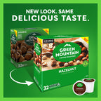 Green Mountain Hazelnut Coffee, K-Cup Pods, 32 Count