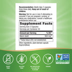 Nature's Way Neem Leaf Capsules,Traditional Intestinal Support*,Used in Ayurveda,950 mg per 2-Capsule Serving,Non-GMO Project Verified,Vegan,(Packaging May Vary),100 Count (Pack of 2)
