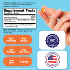 Health Thru Nutrition Vitamin D3 2000iu 365 Mini Softgels for Maximum Benefits | Year Supply | 50mcg Cholecalciferol | 3rd Party Tested | Non-GMO USP Grade in EVOO | Immune Health Support