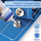 BTAS Zipper Lubricant for Plastic and Metal Zippers Marine Grade 2oz