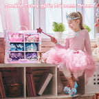 YasinKidz Princess Dress Up, Jewelry Boutique Kit, Skirts, Shoes, Crowns