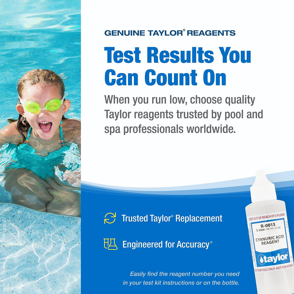 Taylor Technologies R-0013-C, Cyanuric Acid Reagent, 2 Ounce