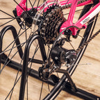 CyclingDeal Bicycle Floor Parking Rack Stand - for Mountain MTB Road Bike - Indoor Home Garage Storage - Classic 5 Bikes