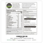 Organixx Greens Superfood Powder with Probiotic Digestive Enzymes, Gluten Free, Vegan, Daily Super Greens Powder Supplement Drink Mix for Gut Health, Immune Support & Energy, Organic, Non GMO, 10 oz