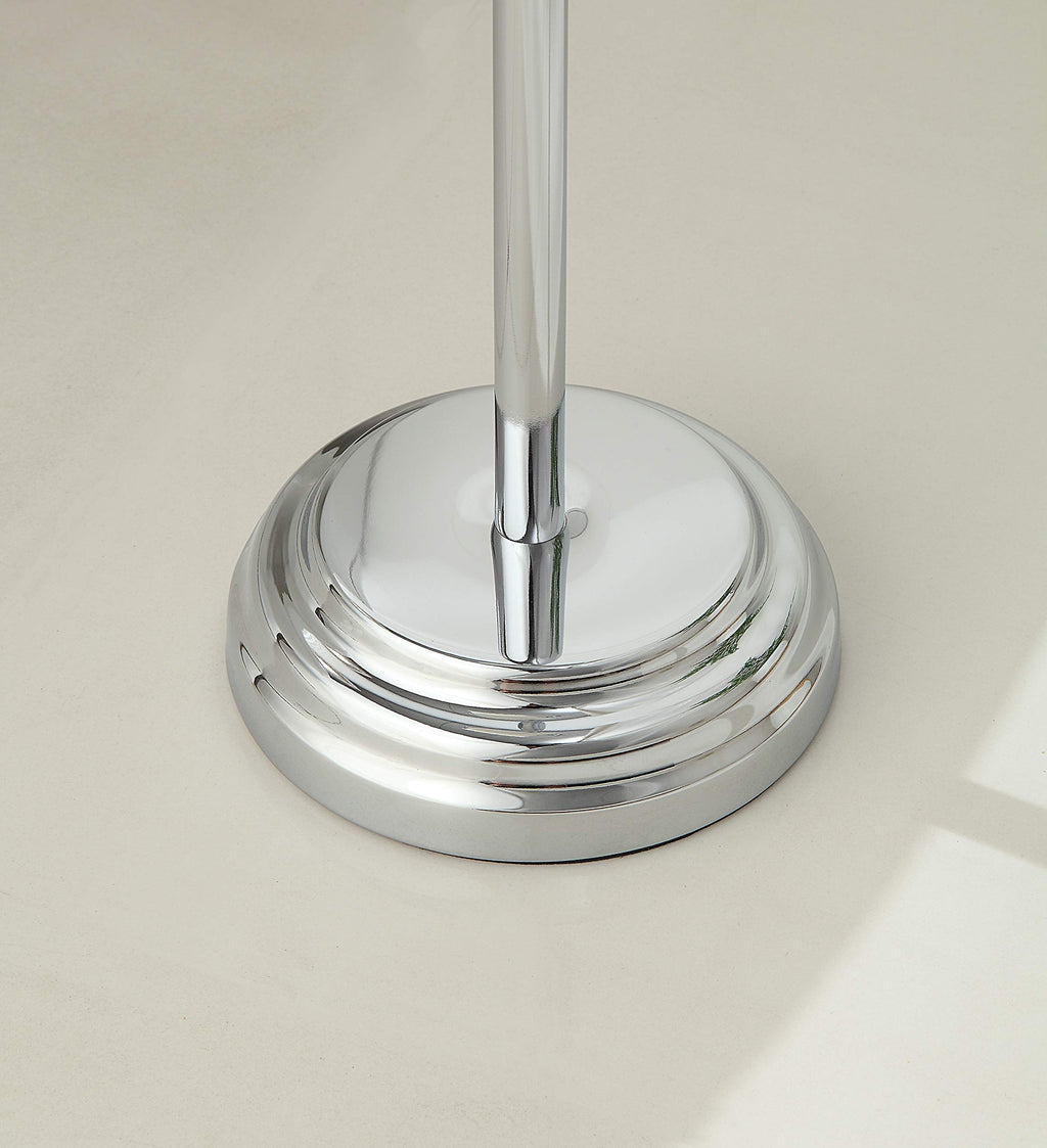 SunnyPoint Classic Bathroom Free Standing Toilet Tissue Paper Roll Holder Stand