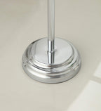 SunnyPoint Classic Bathroom Free Standing Toilet Tissue Paper Roll Holder Stand