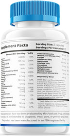 LIVORKA (5 Pack) Cognicare Pro Capsules, Cognicare Pro, Cognicare Pro Pills, Cognicare Pro Advanced Formula, Cognicare Pro Vitamins, Cognicare Pro Formula 300 Capsules for 5 Months