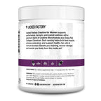 Jacked Factory Creatine for Women - Creatine Monohydrate with Collagen + Colostrum to Support Workout Performance, Lean Muscle Growth, Healthy Hair, Skin, & Nails - 30 Servings, Unflavored