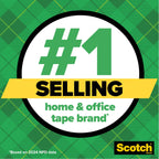 Scotch Magic Tape, Invisible, 12 Rolls
