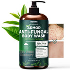 Antifungal Body Wash with Tea Tree Oil | Antifungal Soap Treats Ringworm, Back Acne, Eczema & Jock Itch | Antifungal Body Soap For Men And Women (16.9 oz)