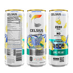 CELSIUS Sparkling Spritz Vibe Summer Edition, Sugar Free Energy Drink, 12 Fl Oz (Pack of 12)