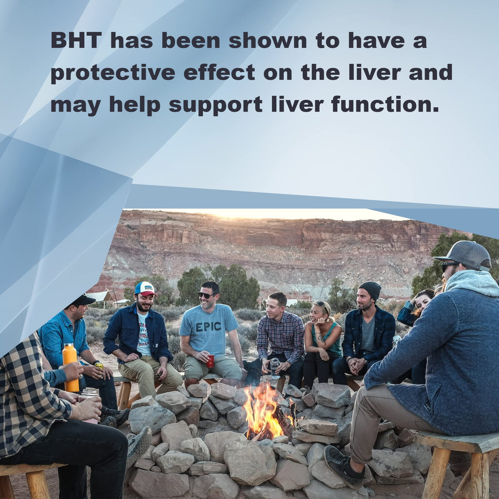 LifeLink BHT (Butylated Hydroxytoluene) | 250 mg x 500 Capsules | Antioxidant, Anti-Aging | Gluten Free & Non-GMO