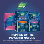 Nature’s Way Fortify Extra Strength(1) Probiotic Adults 50+, 50 Billion Live Cultures, Prebiotics, Probiotics for Digestive Health*, Immune Support*, Colon Health*, 30 Capsules