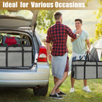 2 Pack Insulated Food Delivery Bag, XXXL Catering Bag for Keep Food Warming