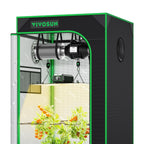 VIVOSUN 2x2ft Grow Tent Kit with 100W Full Spectrum LED Grow Light