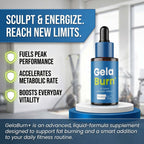 (1 Pack) Gela Burn Drops, Official GelaBurn Liquid Supplement Dropppers with Premium Ingredients, Advanced Formula Support Overall Health & Wellness Reviews (2oz/60ml)